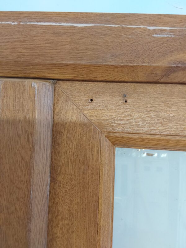 Used Oak Upvc French Doors 1565mm x 2125mm (reduce to 1535mm) EA1 - Image 7