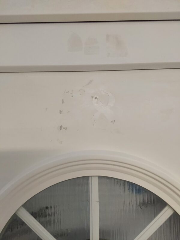 Used White Upvc Front Door 980mm x 2080mm (Reduce To 965mm) 0605 - Image 10