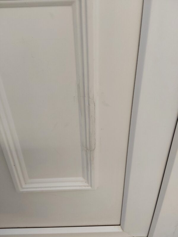 Used White Upvc Front Door 980mm x 2080mm (Reduce To 965mm) 0605 - Image 11