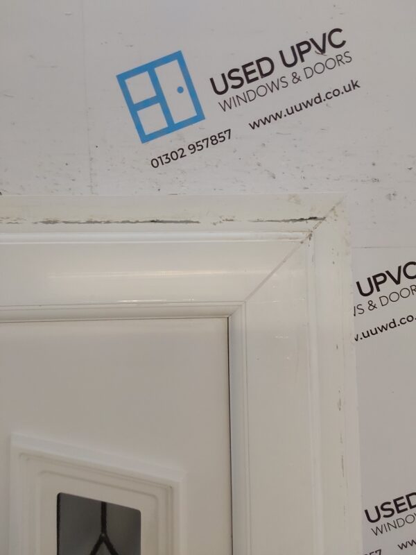 Used White Upvc Front Door 910mm x 2040mm 0554 - Image 12