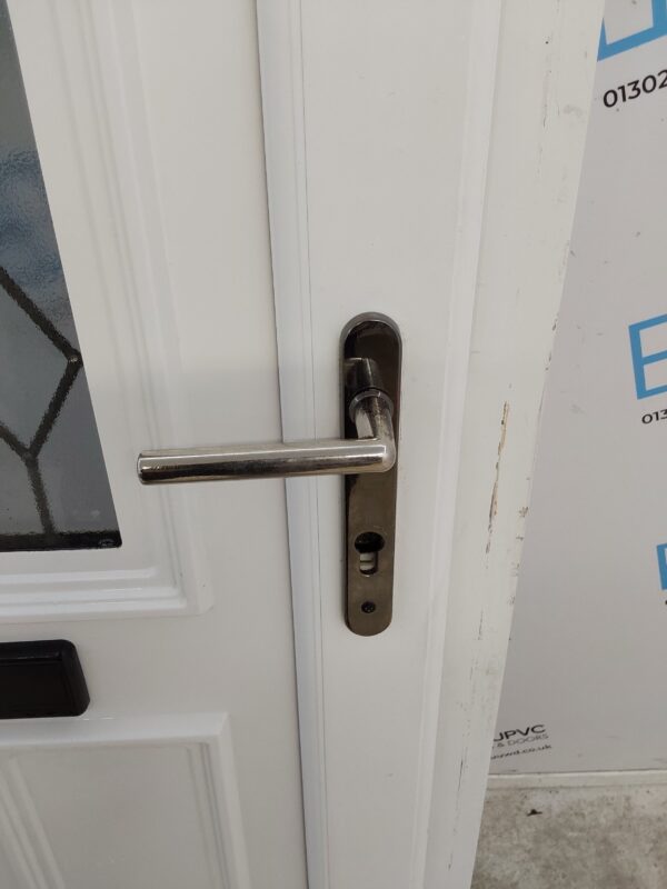 Used White Upvc Front Door 910mm x 2040mm 0554 - Image 8