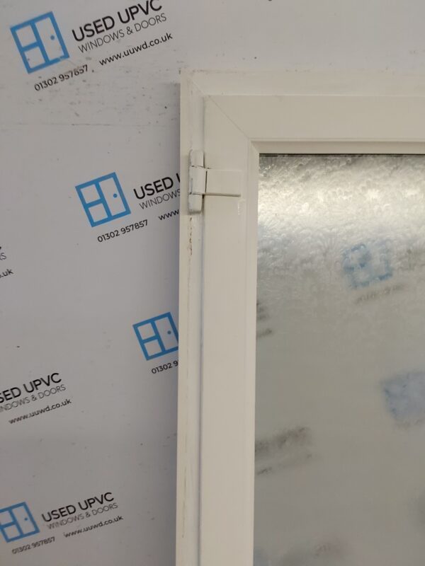 Used White Upvc Back Door 910mm x 2065mm 0458 - Image 8