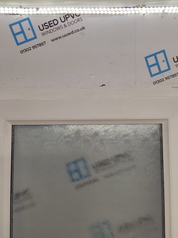 Used White Upvc Back Door 910mm x 2065mm 0458 - Image 9