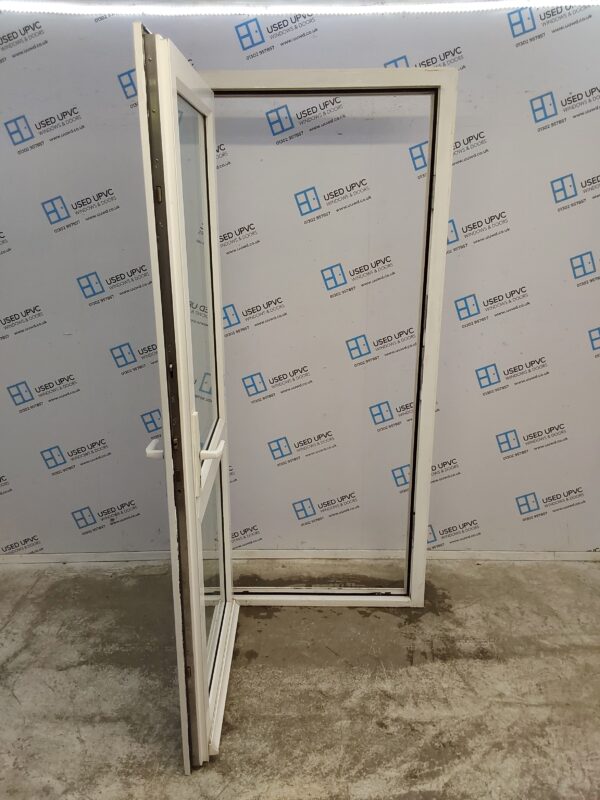 Used White Upvc Back Door 910mm x 2065mm 0458 - Image 3