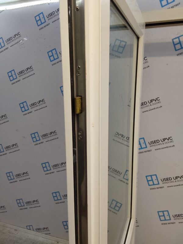 Used White Upvc Back Door 910mm x 2065mm 0458 - Image 4