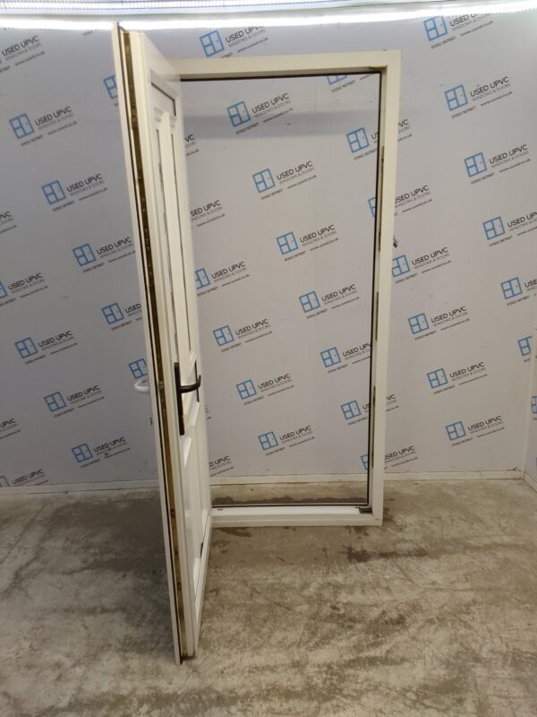 Used White Upvc Front Door 940mm x 2090mm (Reduce To 925mm) 0189 - Image 3