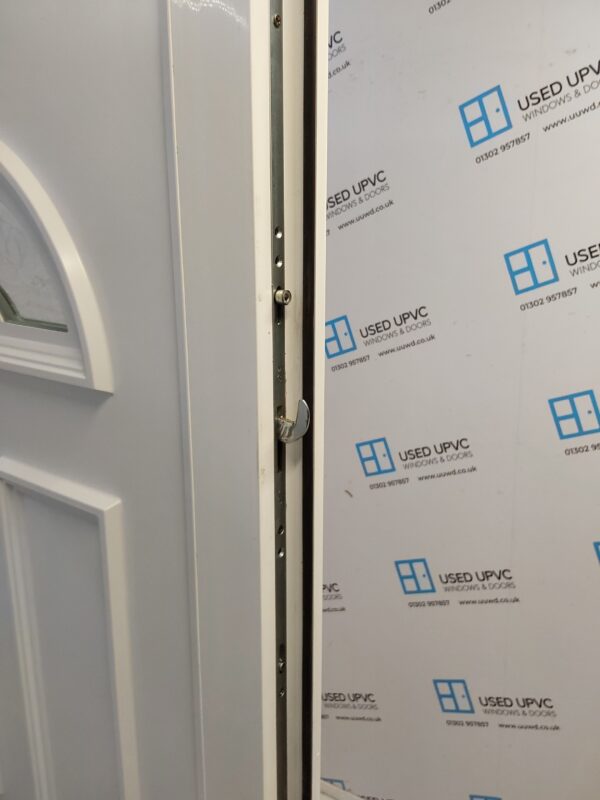 Used White Upvc Back Door (Outwards Opening) 995mm x 2070mm 0130 - Image 3