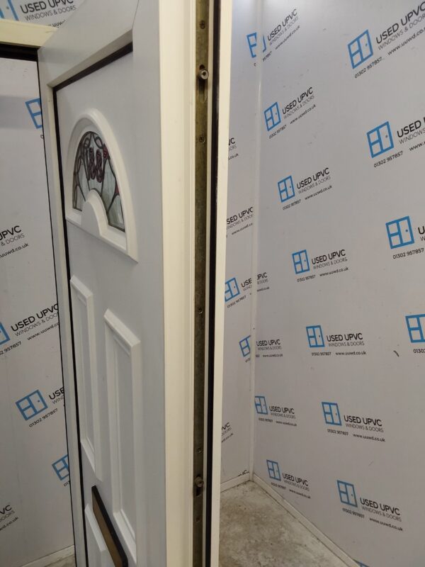 Used White Upvc Front Door 915mm x 1990mm 0122 - Image 4