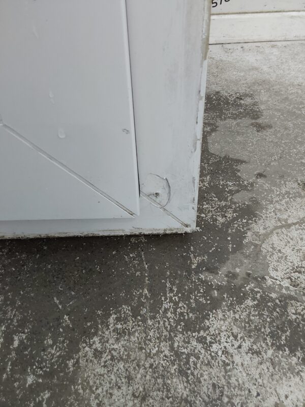 Used White Upvc Back Door 845mm x 2030mm 0054 - Image 9