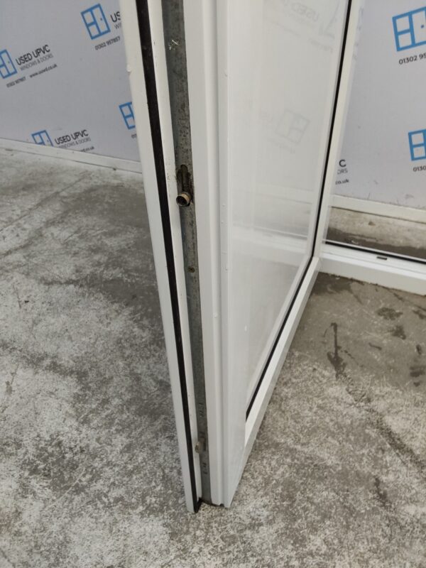Used White Upvc Back Door 845mm x 2030mm 0054 - Image 6