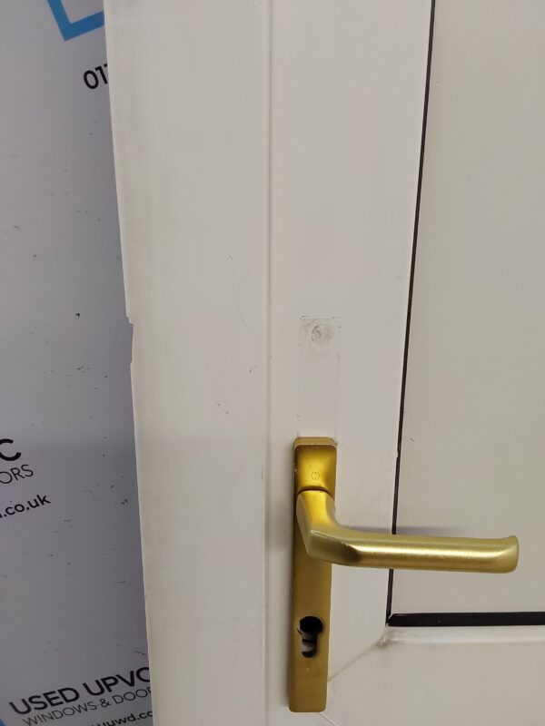 Used White Upvc Back Door 870mm x 2285mm 0008 - Image 8