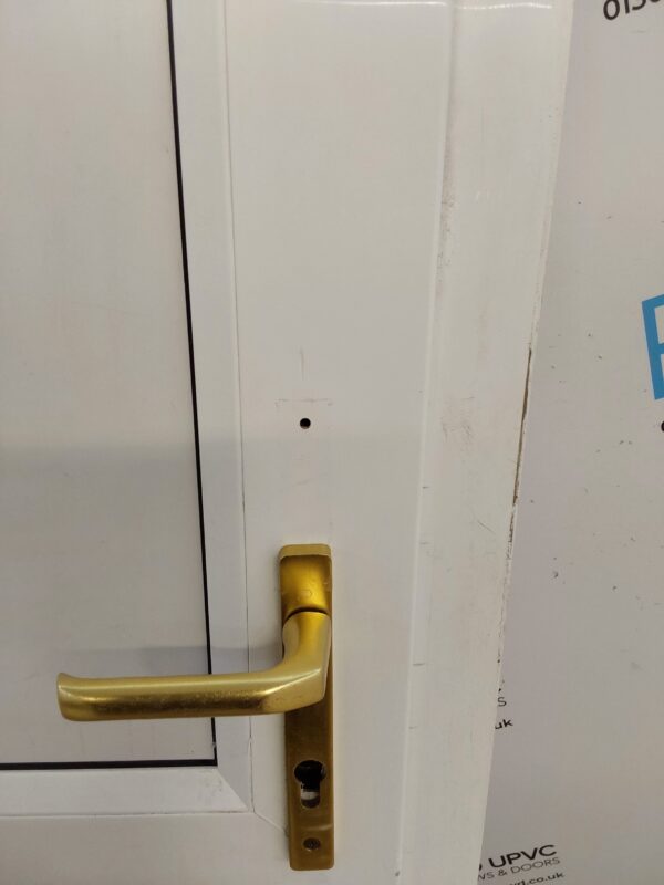 Used White Upvc Back Door 870mm x 2285mm 0008 - Image 7