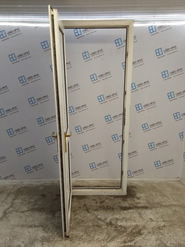 Used White Upvc Back Door 870mm x 2285mm 0008 - Image 3