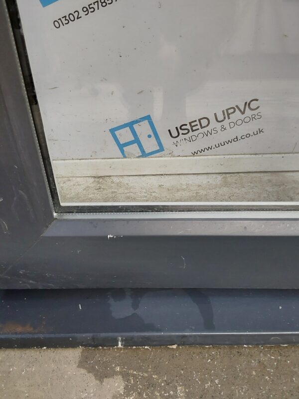 Used Anthracite Grey Upvc French Doors 1285mm x 2105mm EA10 - Image 12