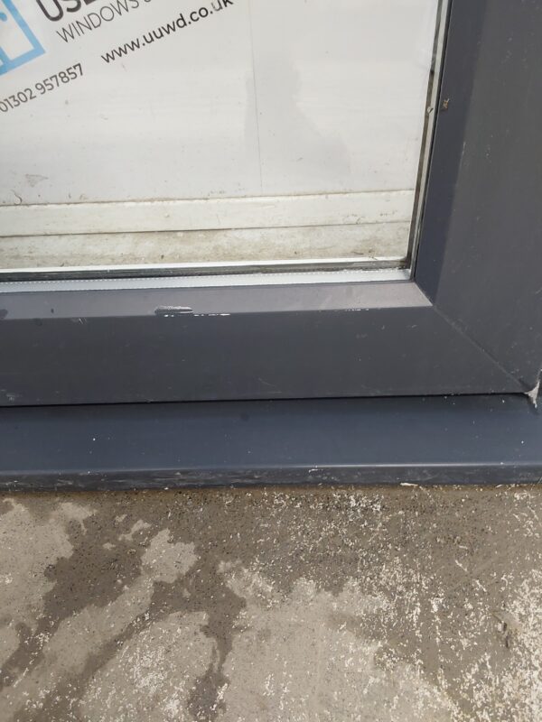 Used Anthracite Grey Upvc French Doors 1285mm x 2105mm EA10 - Image 13