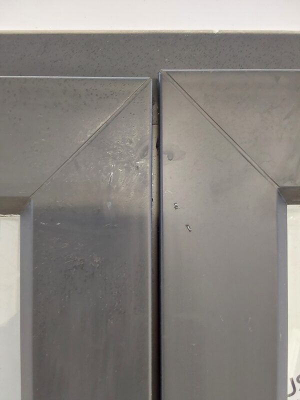 Used Anthracite Grey Upvc French Doors 1285mm x 2105mm EA10 - Image 14