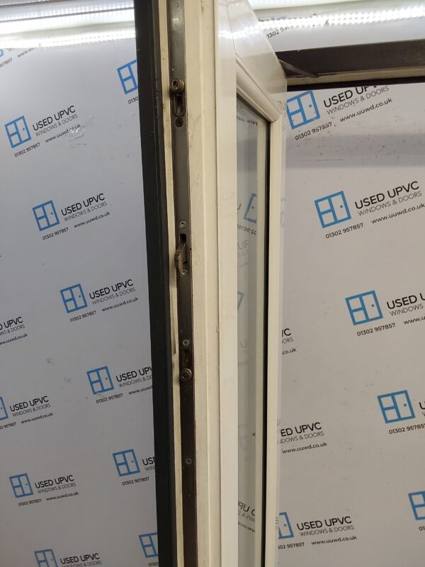 Used Anthracite Grey Upvc French Doors 1285mm x 2105mm EA10 - Image 3