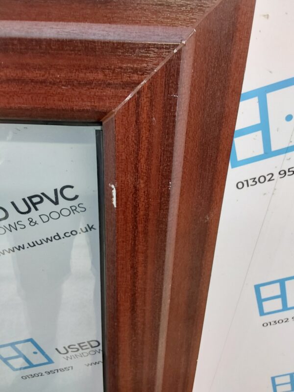 Used Woodgrain Upvc Window 690mm x 1210mm W0058 - Image 4