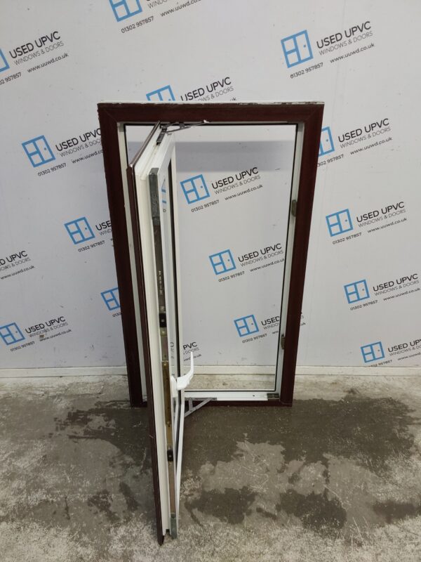 Used Woodgrain Upvc Window 690mm x 1210mm W0058 - Image 2