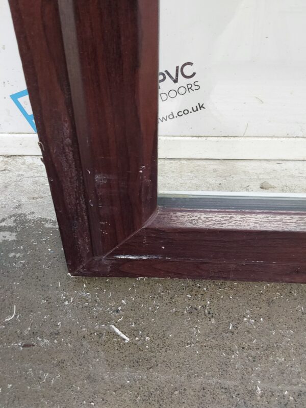 Used Rosewood Upvc Window 615mm x 1320mm W0121 - Image 6