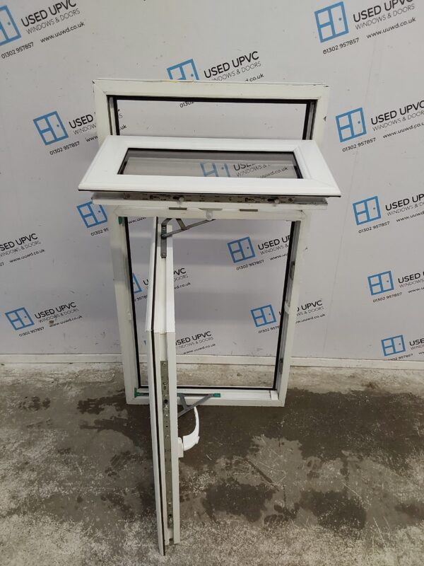Used White Upvc Window 650mm x 1205mm W0070 - Image 2