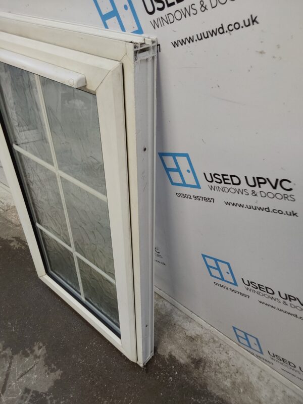 Used White Upvc Window 625mm x 1040mm W0330 - Image 4