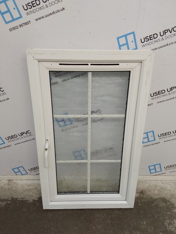 Used White Upvc Window 625mm x 1040mm W0330 - Image 3