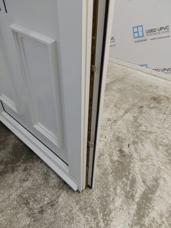 Used White Upvc Front Door 870mm x 2060mm 0733 - Image 6