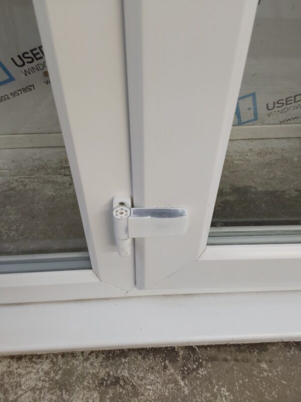 Used White Upvc French Doors And Side Panels 2105mm x 2095mm EA9 - Image 13