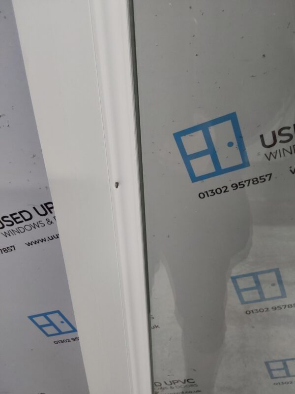 Used White Upvc French Doors And Side Panels 2105mm x 2095mm EA9 - Image 7
