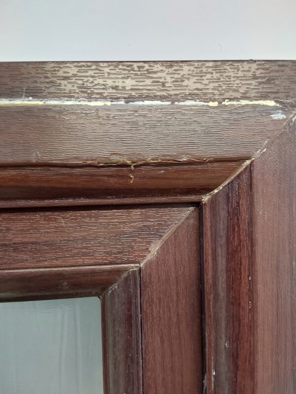 Used Rosewood Upvc Window 460mm x 670mm W0197 - Image 6