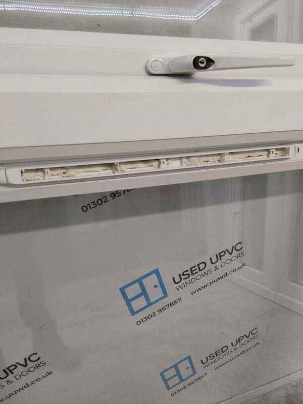 Used White Upvc Window 1080mm x 1395mm C4A003 - Image 5