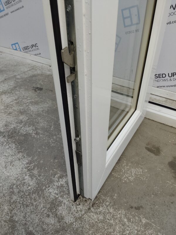 Used White Upvc French Doors 1125mm x 2075mm EA2 - Image 10