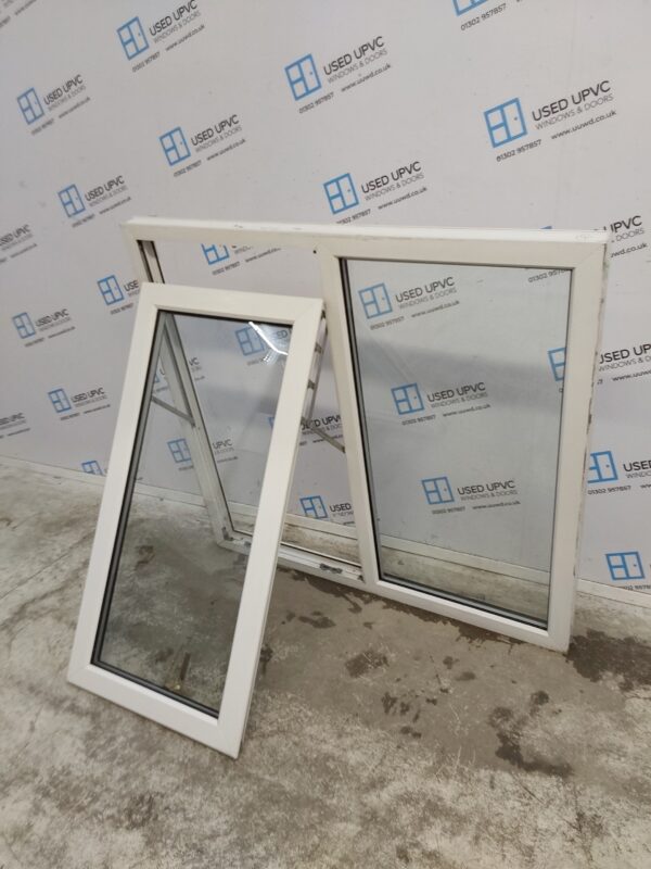 Used White Upvc Window 1220mm x 1180mm LW0124 - Image 4