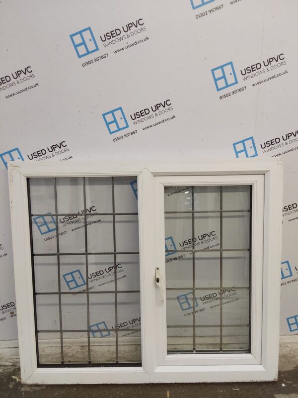 Used White Upvc Window 1195mm x 1035mm LW0101 - Image 2