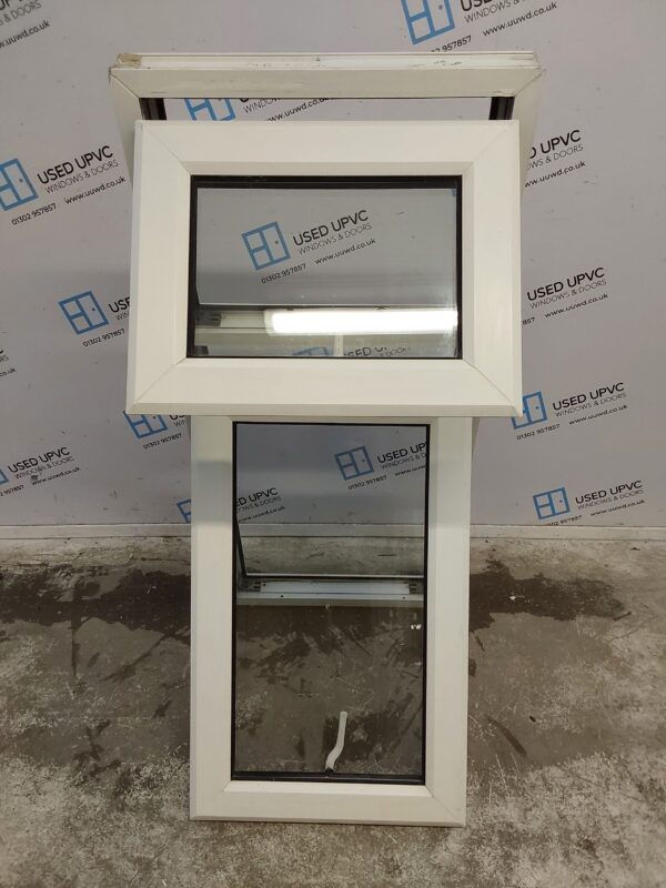 Used White Upvc Window 590mm x 1335mm W0455 - Image 4