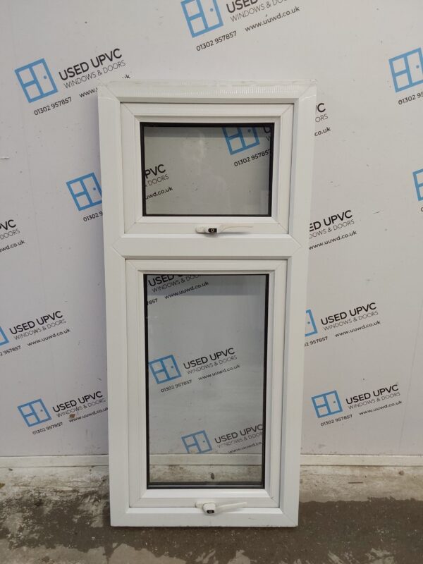 Used White Upvc Window 590mm x 1335mm W0455 - Image 2