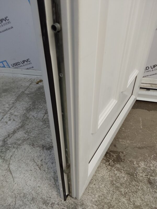 Used White Upvc Front Door 840mm x 2015mm 0321 - Image 6