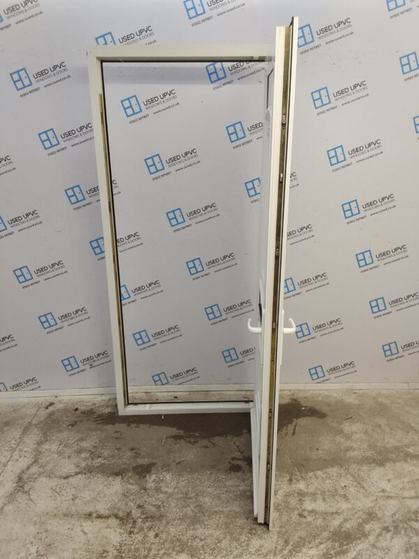 Used White Upvc Front Door 925mm x 2055mm 0339 - Image 3