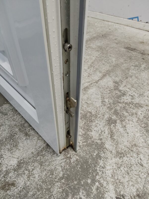 Used White Upvc Back Door 895mm x 2090mm 0453 - Image 7