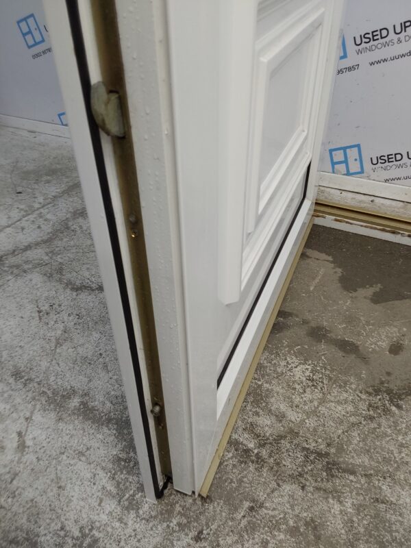 Used White Upvc Front Door 935mm x 2100mm (reduce to 920mm) 0586 - Image 8