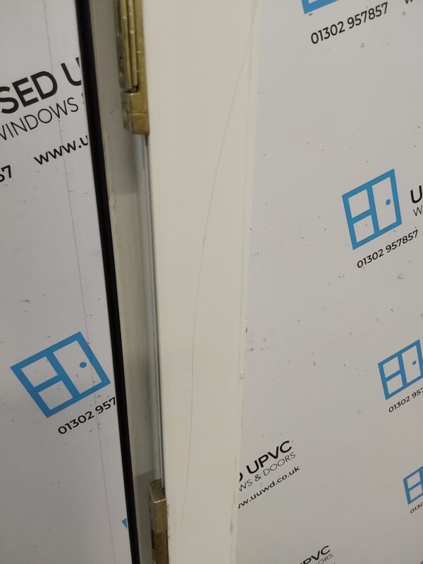 Used White Upvc Front Door 935mm x 2100mm (reduce to 920mm) 0586 - Image 5