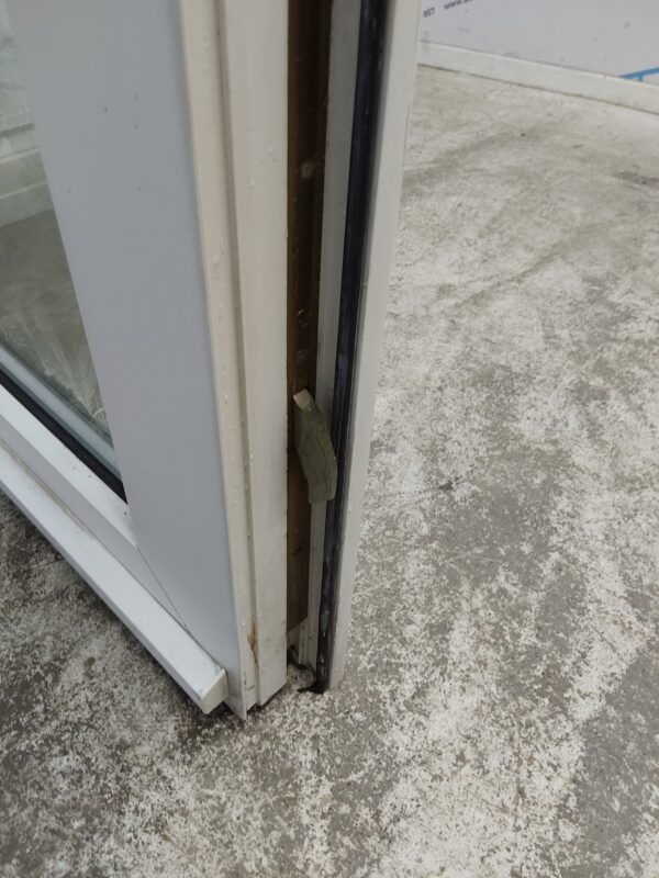 Used White Upvc Full Glass Back Door 900mm x 2135mm 0555 - Image 9