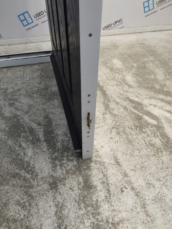 Used Black Composite Front Door 950mm x 2405mm 0680 - Image 6