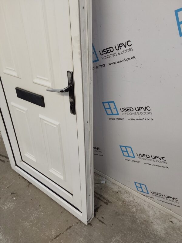 Used White Upvc Front Door 920mm x 2050mm 0584 - Image 9