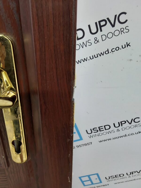Used Brown Composite Front Door 850mm x 2000mm 0377 - Image 7
