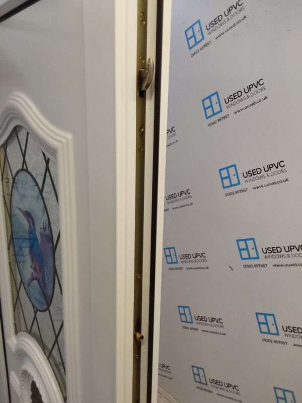 Used White Upvc Front Door 900mm x 2050mm 0765 - Image 4