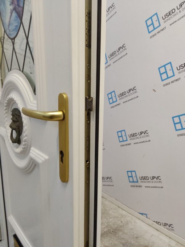 Used White Upvc Front Door 900mm x 2050mm 0765 - Image 5
