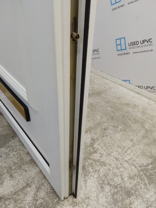 Used White Upvc Front Door 900mm x 2050mm 0765 - Image 6