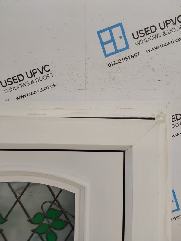 Used White Upvc Front Door 1010mm x 1955mm 0188 - Image 9